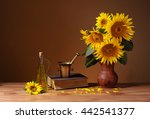 Sunflowers In A Vase  Books And ...