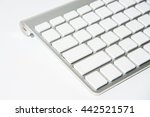 Computer Keyboard. Isolated On...