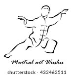 illustration shows a martial... | Shutterstock . vector #432462511