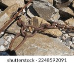 Rusty Old Chain Attached To...