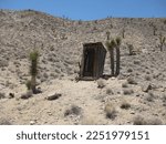 Abandoned Wooden Outhouse On...