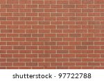 Red Brick Wall Pattern...