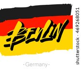 berlin hand lettering... | Shutterstock .eps vector #469268051