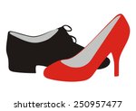 Shoes  Vector Icon  Ladies And...