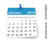 Calendar 2014   January