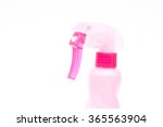 pink plastic foggy spray bottle ... | Shutterstock . vector #365563904