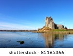 View Of The Dunguaire Castle In ...