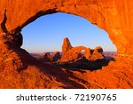 Sunrise On Arches In Arches...