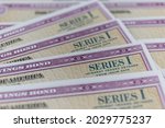 Small photo of US Savings Bonds. Savings bonds are debt securities issued by the U.S. Department of the Treasury. They are issued in Series EE or Series I.