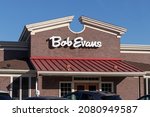 Small photo of Englewood - Circa November 2021: Bob Evans Restaurant. Bob Evans also sells a retail line of food products.