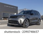 Small photo of Indianapolis - November 19, 2023: Land Rover Discovery P300 R-Dynamic S display at a dealership. Land Rover also offers the Discovery in P360 S models.