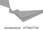 black and white stripe line... | Shutterstock .eps vector #677067724