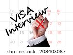 Visa Interview Date On Calendar ...