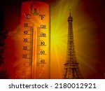 Heat Wave In Paris France