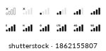 signal reception bar collection ... | Shutterstock .eps vector #1862155807