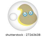 strange cartoon creature in a... | Shutterstock . vector #27263638