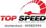 Top Speed  Vector Logo Racing...