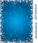 Photo of blue christmas snowflakes | Free christmas images
