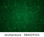 Green  Background For Patricks...