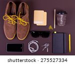 kit of student  teenager  young ... | Shutterstock . vector #275527334