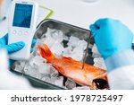 Food quality control inspection of sea fish - Measuring concentrations of heavy metals, searching for the presence of lead, mercury, cadmium.
