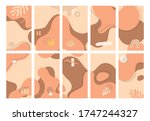 vertical abstract backgrounds... | Shutterstock .eps vector #1747244327