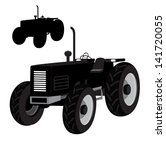 Tractor Silhouette Free Stock Photo - Public Domain Pictures