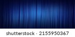 Small photo of Background image of a blue velvet stage curtain