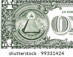 dollar pyramid on white... | Shutterstock . vector #99331424
