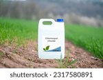 Small photo of Chlormequat chloride a synthetic plant growth regulator used to reduce plant height and enhance yield and quality. Agricultural chemistry