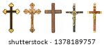 Six Different Cross Isolated...