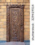 Old Beautiful Carved Wooden...