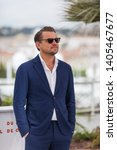 Small photo of CANNES, FRANCE - MAY 22, 2019: Leonardo DiCaprio attends the photocall for "Once Upon A Time In Hollywood" during the 72nd annual Cannes Film Festival