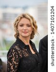Small photo of CANNES, FRANCE - MAY 25, 2019: Virginie Efira attends the photocall for "Sibyl" during the 72nd annual Cannes Film Festival
