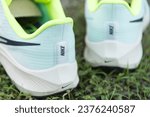 Small photo of Bangkok, Thailand - 15 Oct, 2023: Closeup to Nike pegasus 39 ruuning shoes