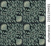 floral vintage seamless pattern ... | Shutterstock .eps vector #2101154431