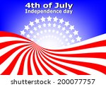 4th of july background | Shutterstock .eps vector #200077757