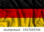 Germany flag realistic waving for design on independence day or other state holiday