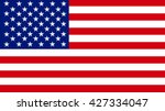 american flag | Shutterstock . vector #427334047