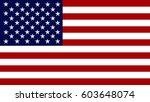usa flag background | Shutterstock . vector #603648074