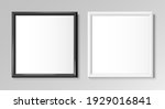realistic square black and... | Shutterstock .eps vector #1929016841