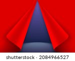 blue studio background lit by... | Shutterstock .eps vector #2084966527