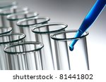 Laboratory Pipette Filled With...