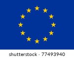 the official european union flag | Shutterstock . vector #77493940