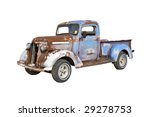 Old Pickup Truck Starter For A...