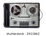 Vintage Grey Analog Recorder...
