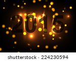 2015 bokeh | Shutterstock .eps vector #224230594