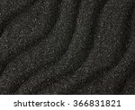 Black sand waves as background