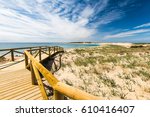Zahara de los Atunes sandy beach and dunes,Spain