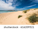 Zahara de los Atunes sandy beach and dunes,Spain